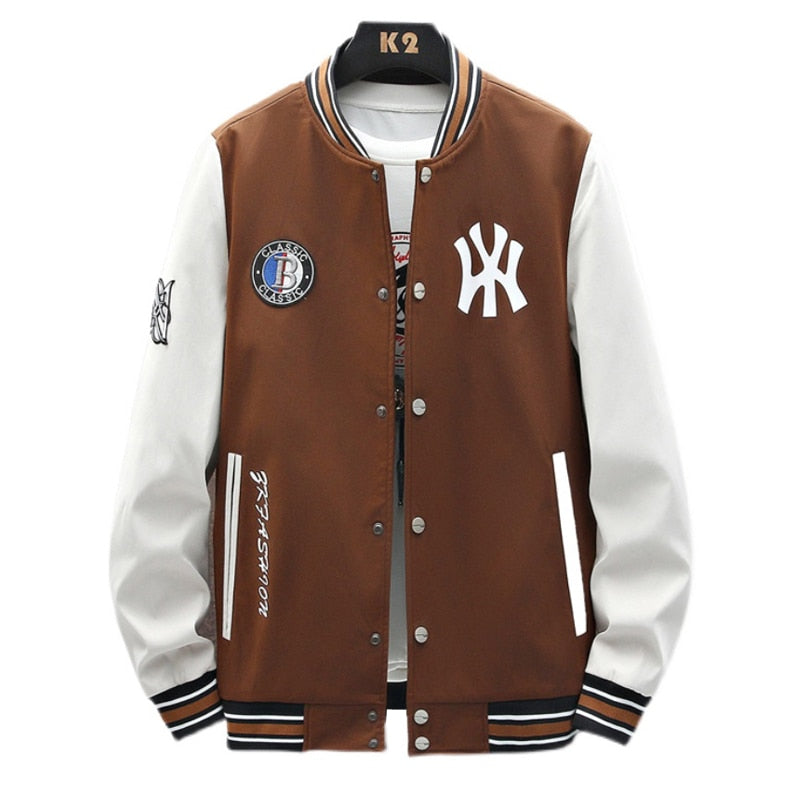 Jaqueta Bomber NEW YORK - Estilo Americano - Eleve sua auto estima - frete grátis!