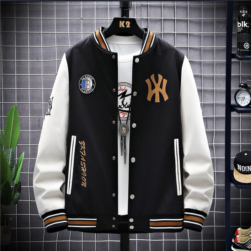 Jaqueta Bomber NEW YORK - Estilo Americano - Eleve sua auto estima - frete grátis!